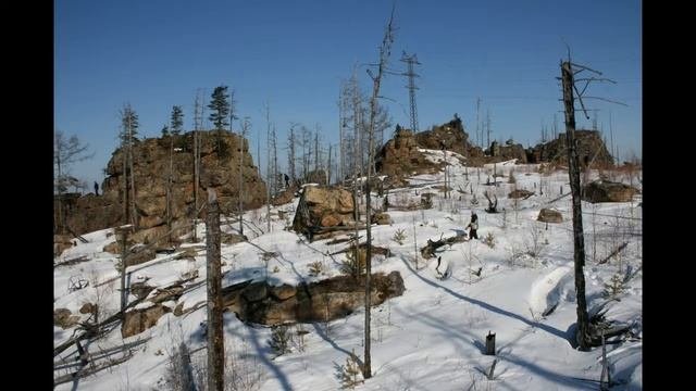 Иркутские мегалиты (останцы Олхинского плато)