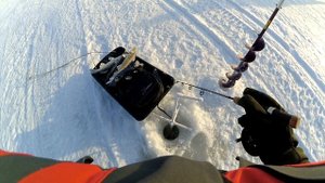 Ловля судака на вибы зимой или как #могучудмурт были в гостях на базе KZN Fishing.