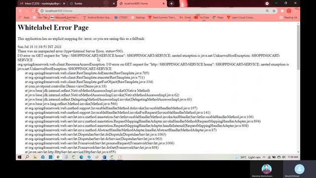 Spring Boot :microservices RestTemplate example | Lecture 03 смотреть онлайн
