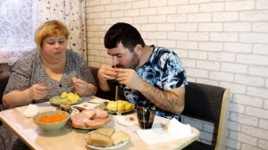 Закупка продуктов на неделю Небольшой Мукбанг