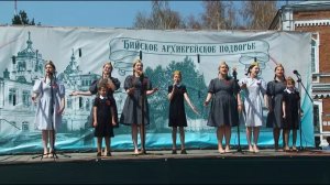 Праздник «Песни Великой Победы» на Архиерейском подворье в Бийске (10.05.23г., Бийское телевидение)