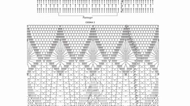 Ажурная юбка крючком смотреть онлайн