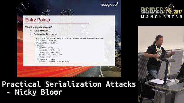 2017 - Practical Serialization Attacks by Nicky Bloor смотреть онлайн