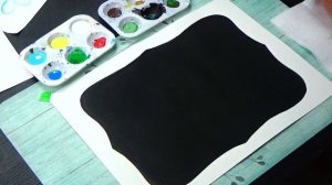 Жостовский поднос || Учебная роспись