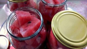 Маринованные арбузы на зиму