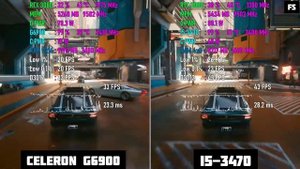 Intel 12th Gen Celeron G6900 vs Core i5 3470  Test in 8 Games
