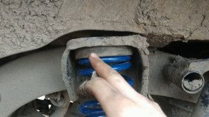 Сузуки Эскудо.  Установка задних пружин от Хонды ЦРВ.