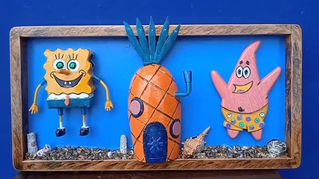 Настенное панно-"Губка боб и Патрик" смотреть онлайн