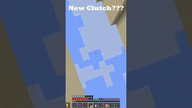 I patented a new clutch in Minecraft | Reupload | #shorts #minecraft #minecraftshorts #friedchicken