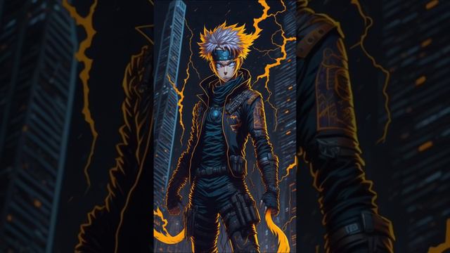 🌆🔥 Naruto Characters in a Cyberpunk World ⚡️🤖