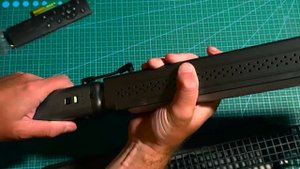Недорогой мощный световой жезл ZSYB YB100R с RGB