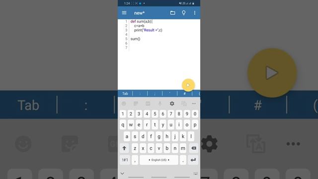 59th video how to create function with argument in python