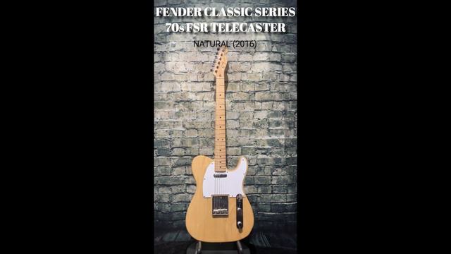 TELE TUESDAY 026 FENDER CLASSIC SERIES 70s FSR TELE смотреть онлайн