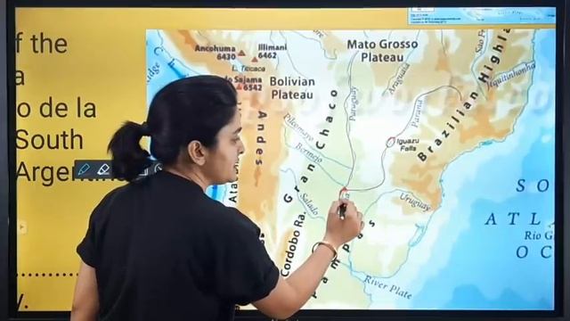 SOUTH AMERICA: Rivers, Grasslands, Islands, Lakes, Gulfs, Deserts | World Map & Physical Geography