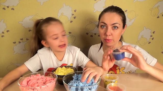 DIY l КИНЕТИЧЕСКИЙ ПЕСОК СВОИМИ РУКАМИ l КАК СДЕЛАТЬ ПЕСОК ЗА 1 МИНУТУ l ЛАЙФХАКИ ИЗ СОДЫ самоделки смотреть онлайн