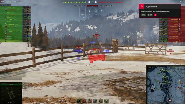 Мир танков. Снаряды, пролетающие сквозь танк - это нормально! смотреть онлайн