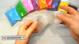 ПРОЗРАЧНЫЙ СЛАЙМ за 1 МИНУТУ / КАК СДЕЛАТЬ СЛАЙМ СТЕКЛО и КАКОЙ КЛЕЙ ДЛЯ СЛАЙМОВ ВЗЯТЬ