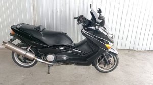 Yamaha T-MAX 500 -легендарный спортбайк среди максискутеров!