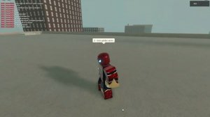 showcasing iron spider! (roblox avenge)