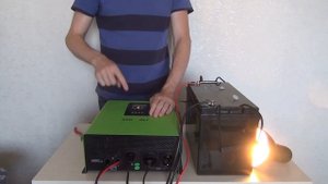 Видео обзор подключения ИБП ECOVOLT TERMO