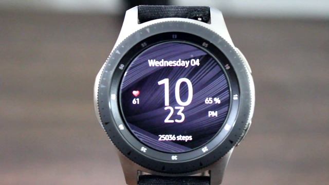 Galaxy Watch/Gear S3 Watch Face (Dark Theme Mode II) смотреть онлайн