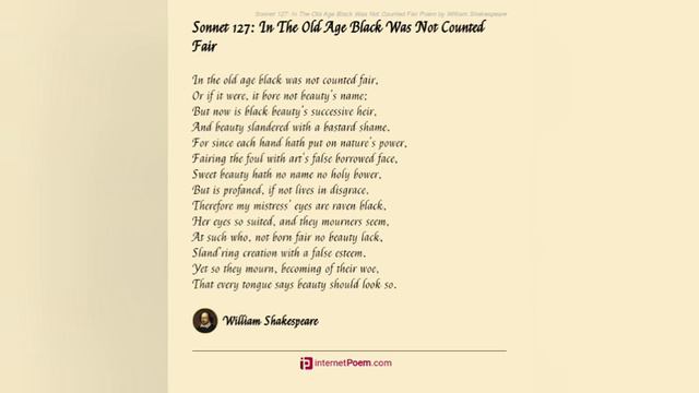 Sonnet 127 explanation in Malayalam| William Shakespeare смотреть онлайн