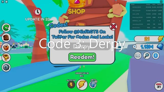 GYM TRAINING SIMULATOR ALL CODES JULY 2022 (ROBLOX) смотреть онлайн