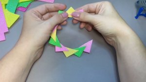 Что сделать Из обрезков фоамирана! Розочки из фоамирана за 5 минут!