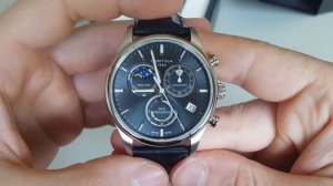Топовый кварц от Certina. DS-8 Chronograph Moon Phase