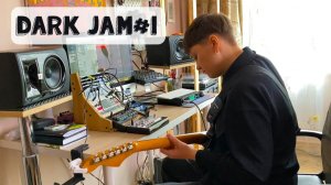 Dark jam#1 on volca and guitar | LE-NA