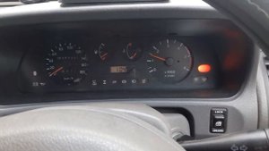 Запуск td27t Nissan mistral 1994 в минус 1 градус.