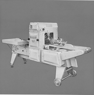 Разделка горбуши на филетировочной машине Baader 187