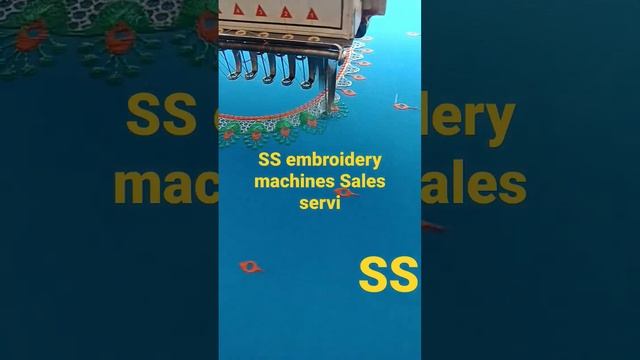 SS embroidery machines Sales service