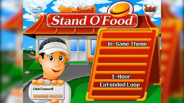 Stand O'Food OST - In-Game Theme (1 Hour Extended Loop) смотреть онлайн