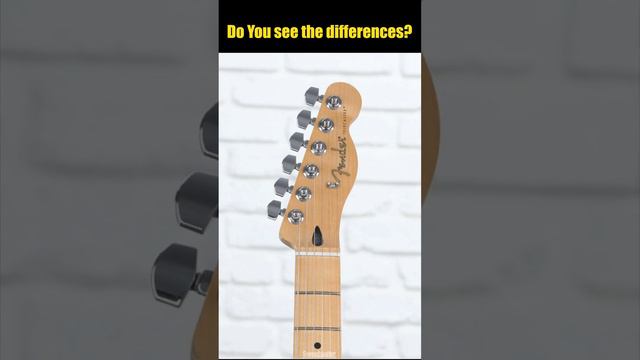 what differences? #telecaster #stratocaster #fender смотреть онлайн