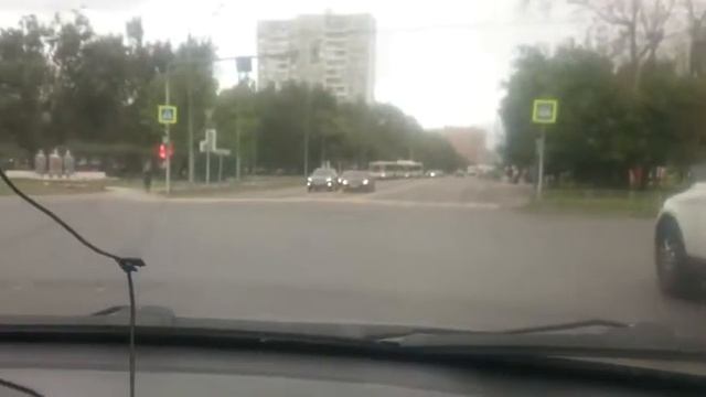 Пяловский маршрут. Разворот ул. 800-летия Москвы и Дмитровское шоссе смотреть онлайн