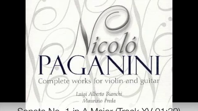 Paganini - Complete works for violin and guitar CD 7-9 (Centone di sonate-7)