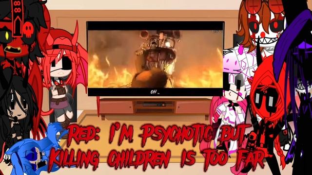 Fandoms react Part 1 {FNAF Sister Location and Bluey} смотреть онлайн
