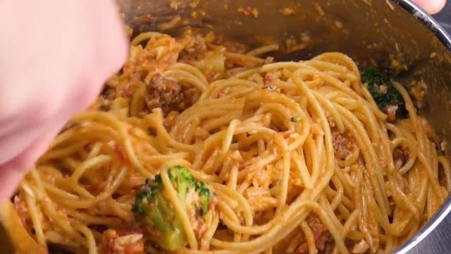 Пирог Из Макарон И Мяса С Брокколи И Сыром В Духовке: Пошаговый Рецепт смотреть онлайн