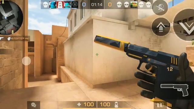 Играю с младшим братом в Standoff 2(видео без звука) смотреть онлайн