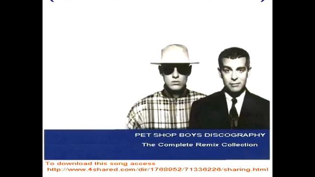 Pet shop boys on my mind