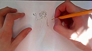 Видео: как нарисовать эльзу холодное сердце?