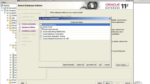 11 Install Oracle on Windows смотреть онлайн