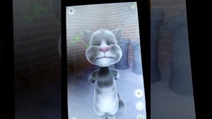 Играем в игру мой говорящий Том обзор игры!!!