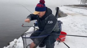 Форель на Десногорском водохранилище. Приятные бонусы на зимней рыбалке.