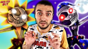 АНИМАТРОНИКИ ФНАФ ЛУНА И СОЛНЦЕ АТАКУЮТ! ПАПА БОБ И FIVE NIGHTS AT FREDDY`S НА ПАПА РОБ ШОУ!