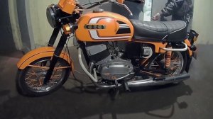 мотоцикл Чезет 350 на китайском зажигании CDI 12 вольт (Cezet 350)