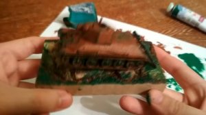 Диорама танка Т-34 под водой. Диорама второй мировой. Как сделать водную диораму из эпоксидной смол