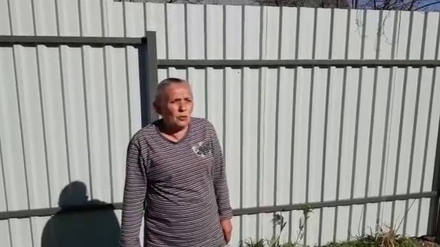Установка забора из профнастила в д. Деньково Истринского района - отзыв клиента