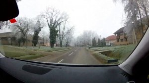Сербия. Дороги около Бачка Топола/Bačka Topola, домик в деревне Стара Моравица. 4.01.2020.